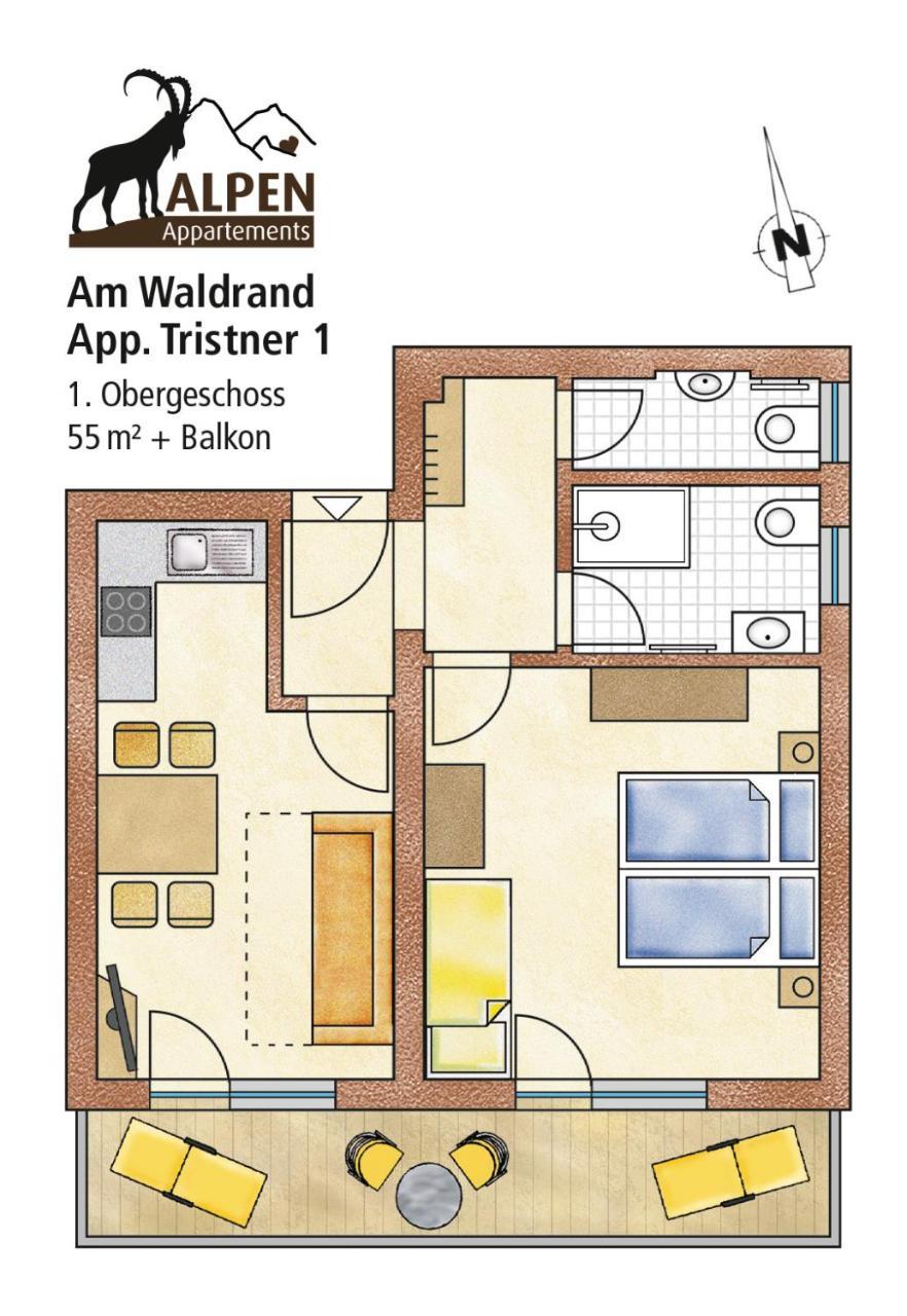 Alpen Appartements Hochmuth 메이른호픈 외부 사진
