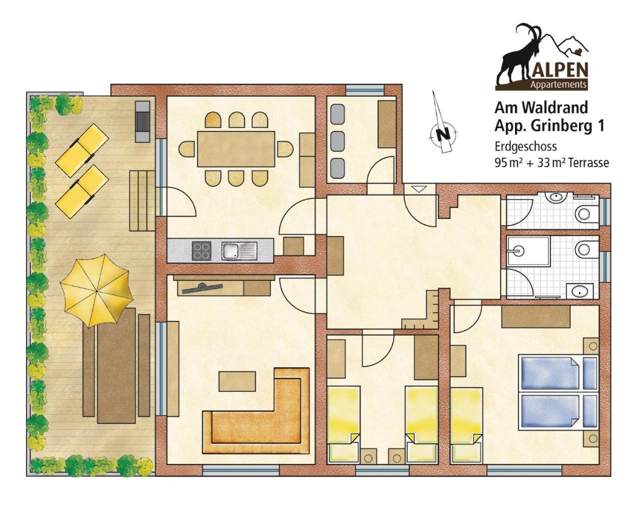 Alpen Appartements Hochmuth 메이른호픈 외부 사진